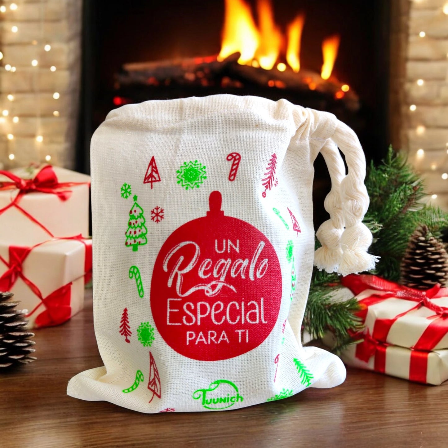 Costalito navideño modelo esfera