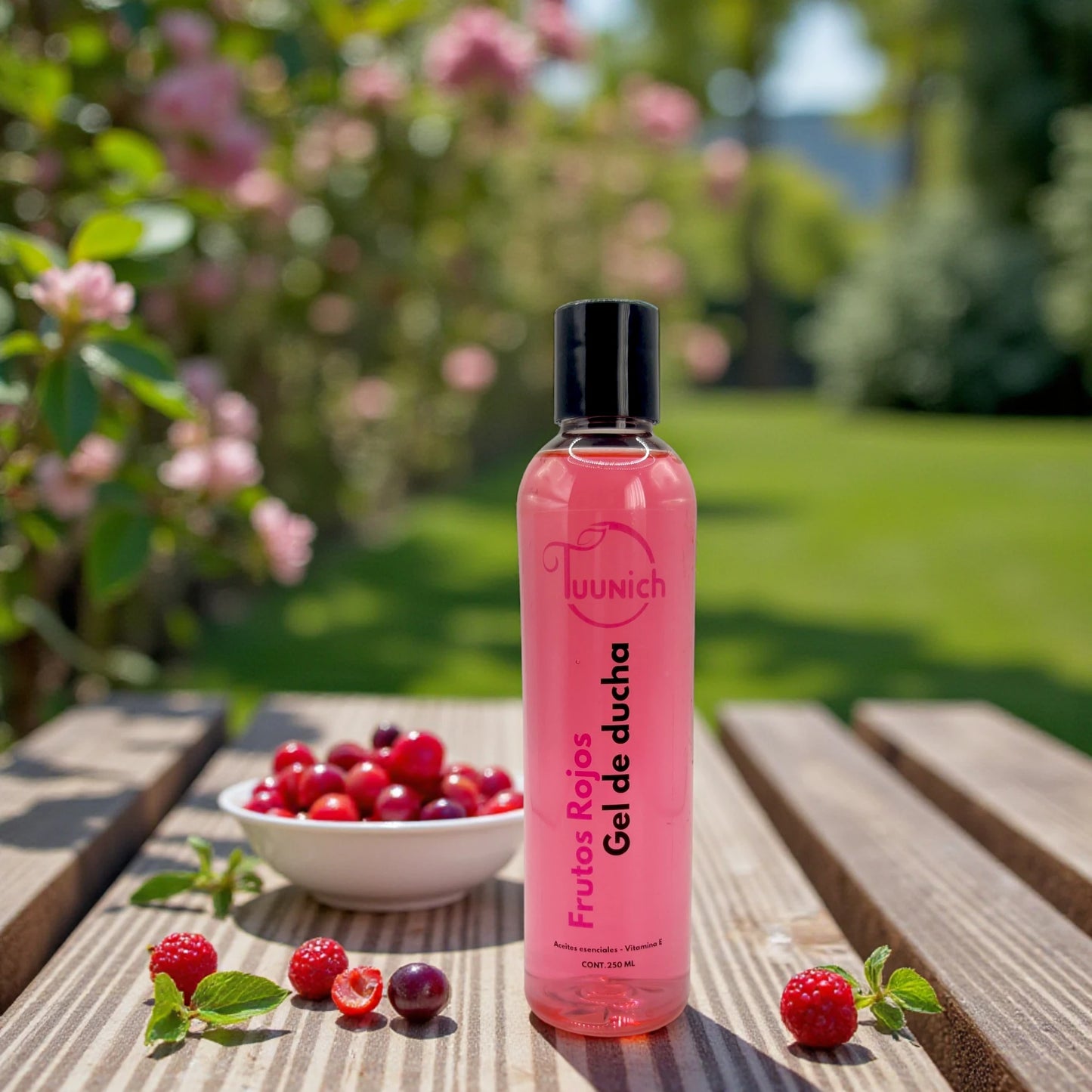 Gel de ducha de frutos rojos
