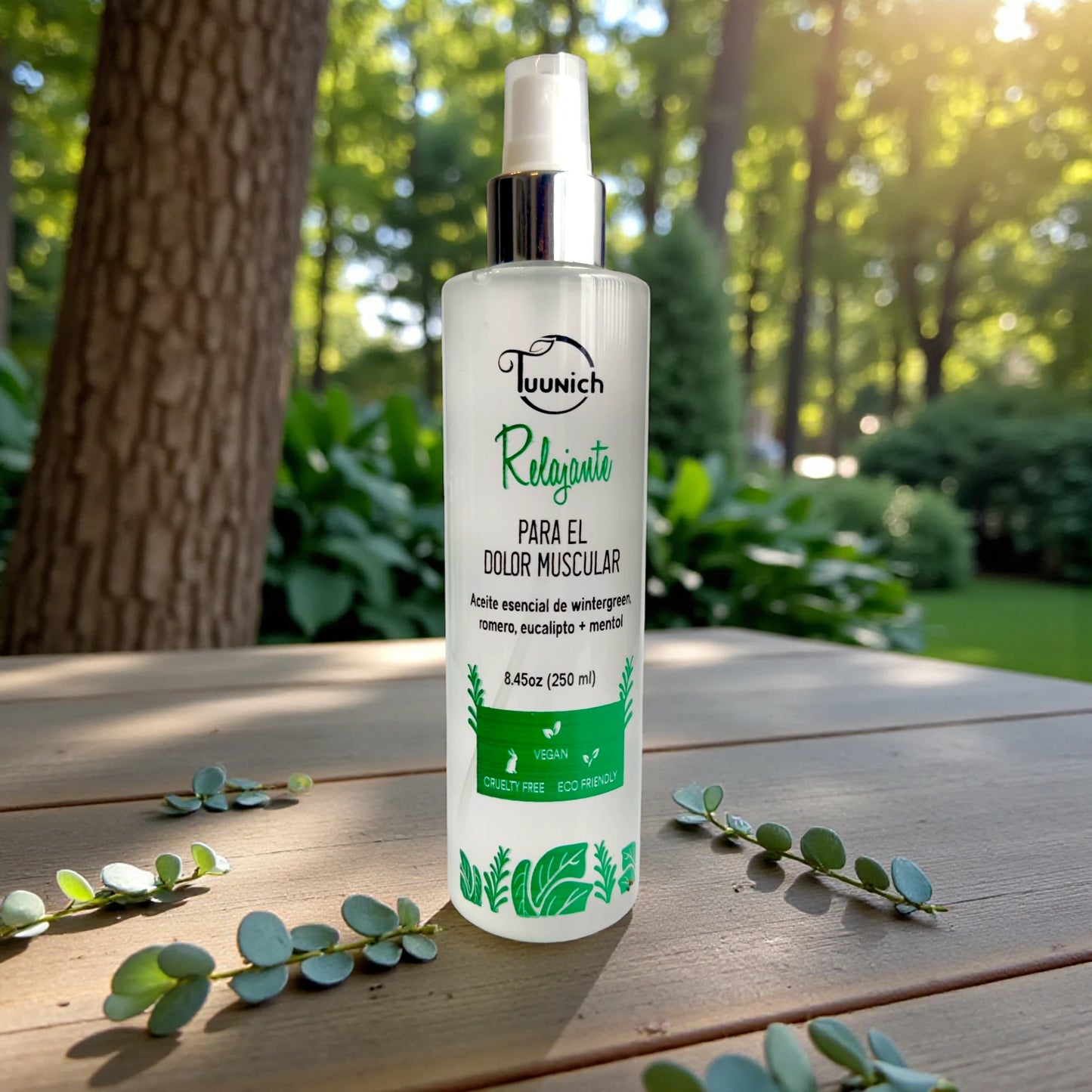 Spray para el dolor muscular