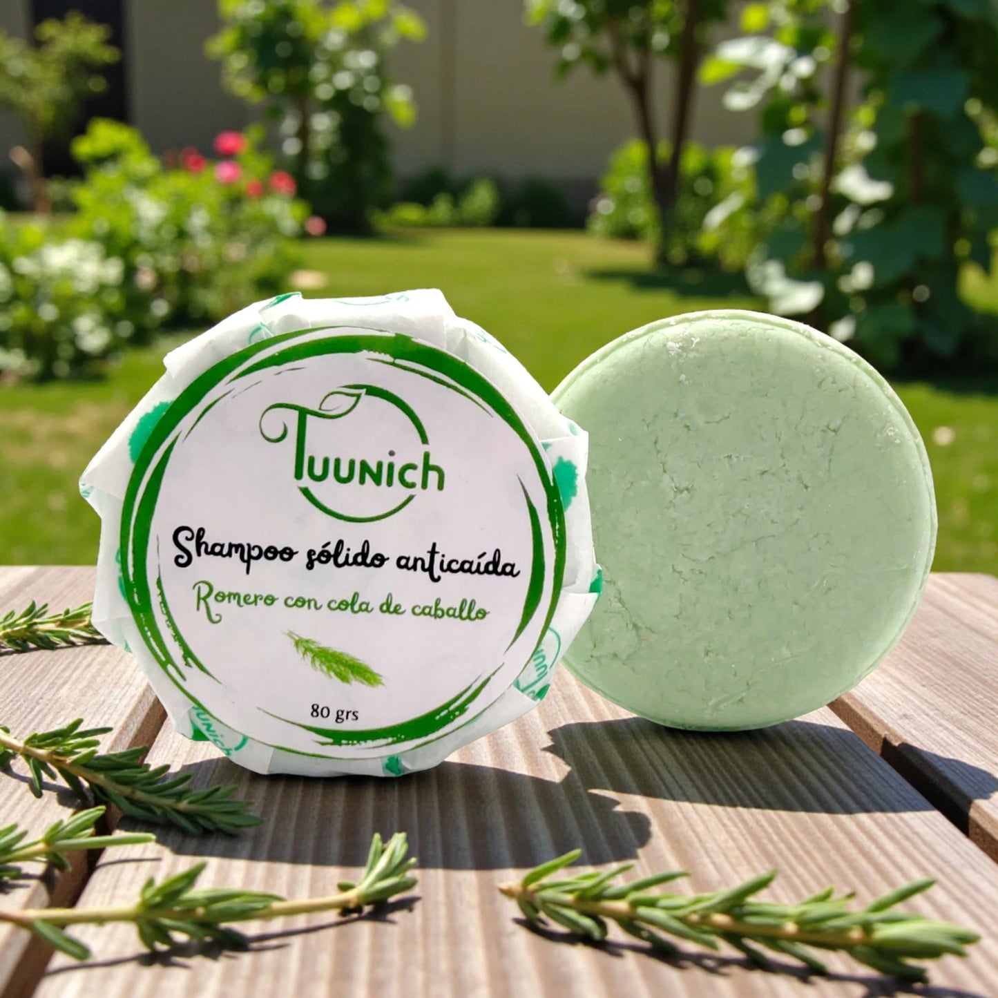 Shampoo sólido de Romero (Anticaída)