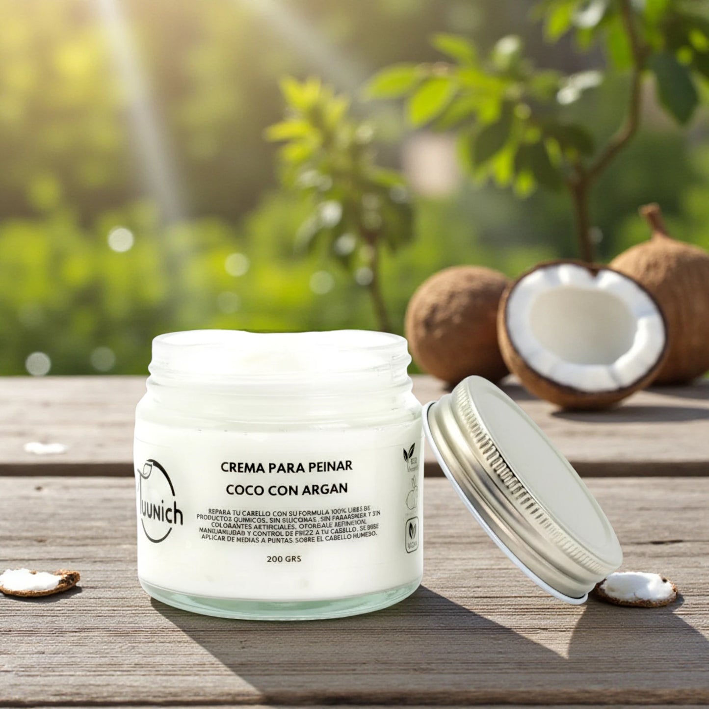 Crema para peinar Coco con argán