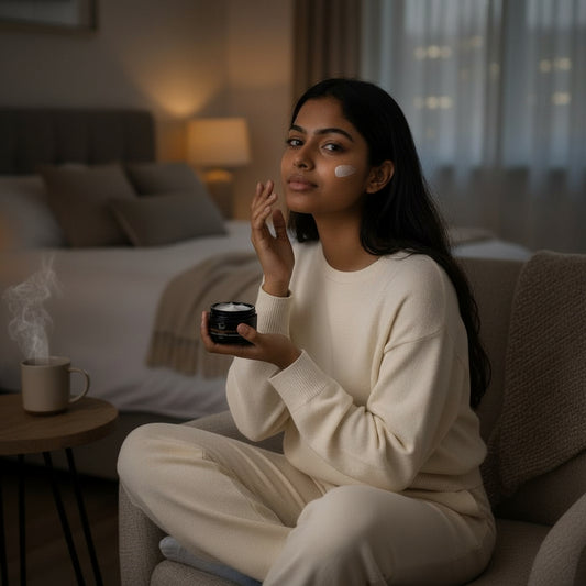 Crema de noche con colágeno y retinol