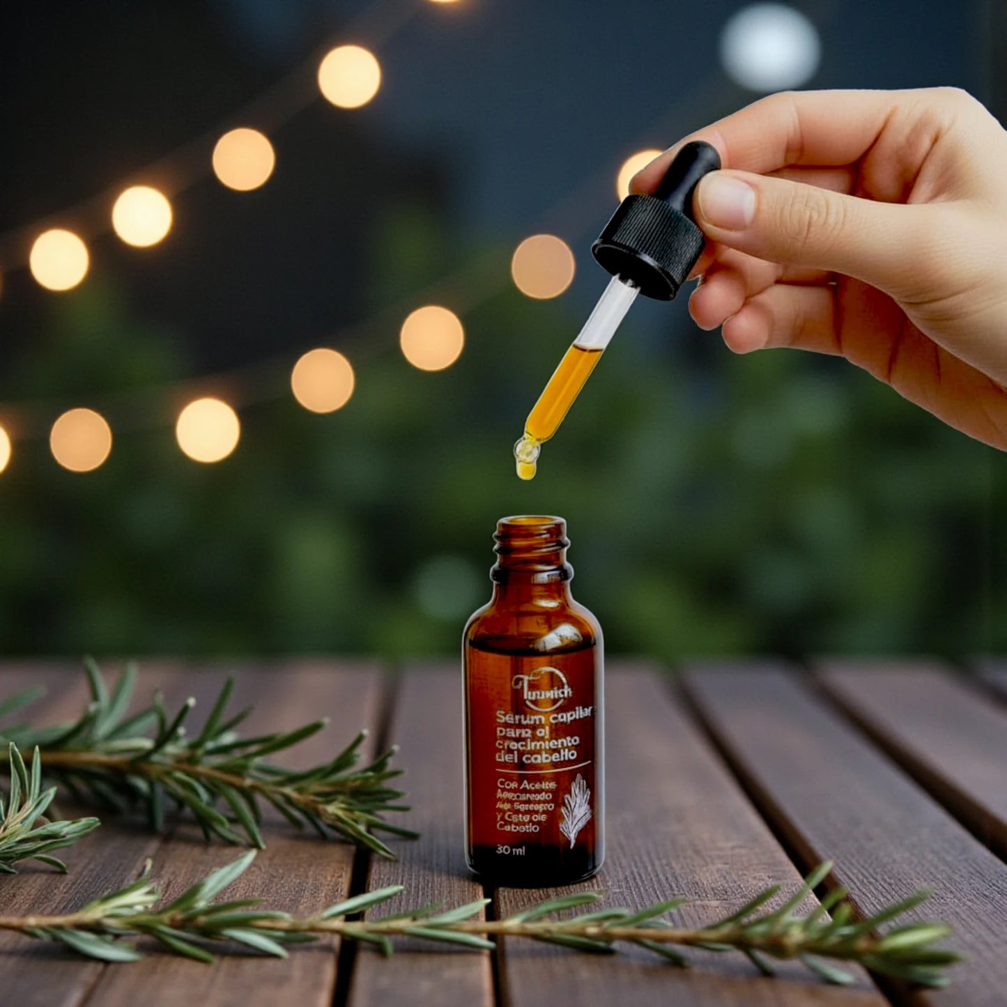 Serúm capilar para el crecimiento del cabello