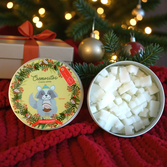 Cremositos Coco versión navideña