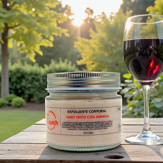 Exfoliante corporal de Vino tinto