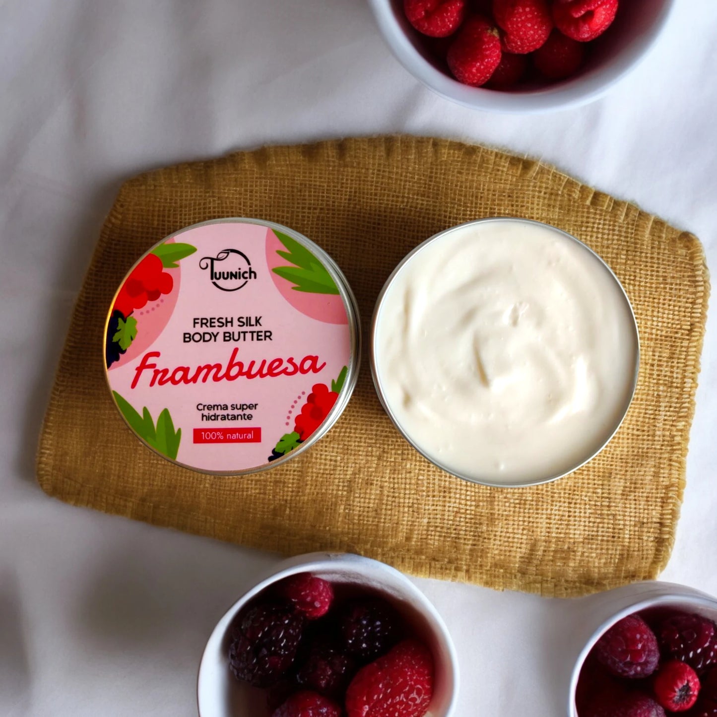 Fresh Silk Body butter Frambuesa