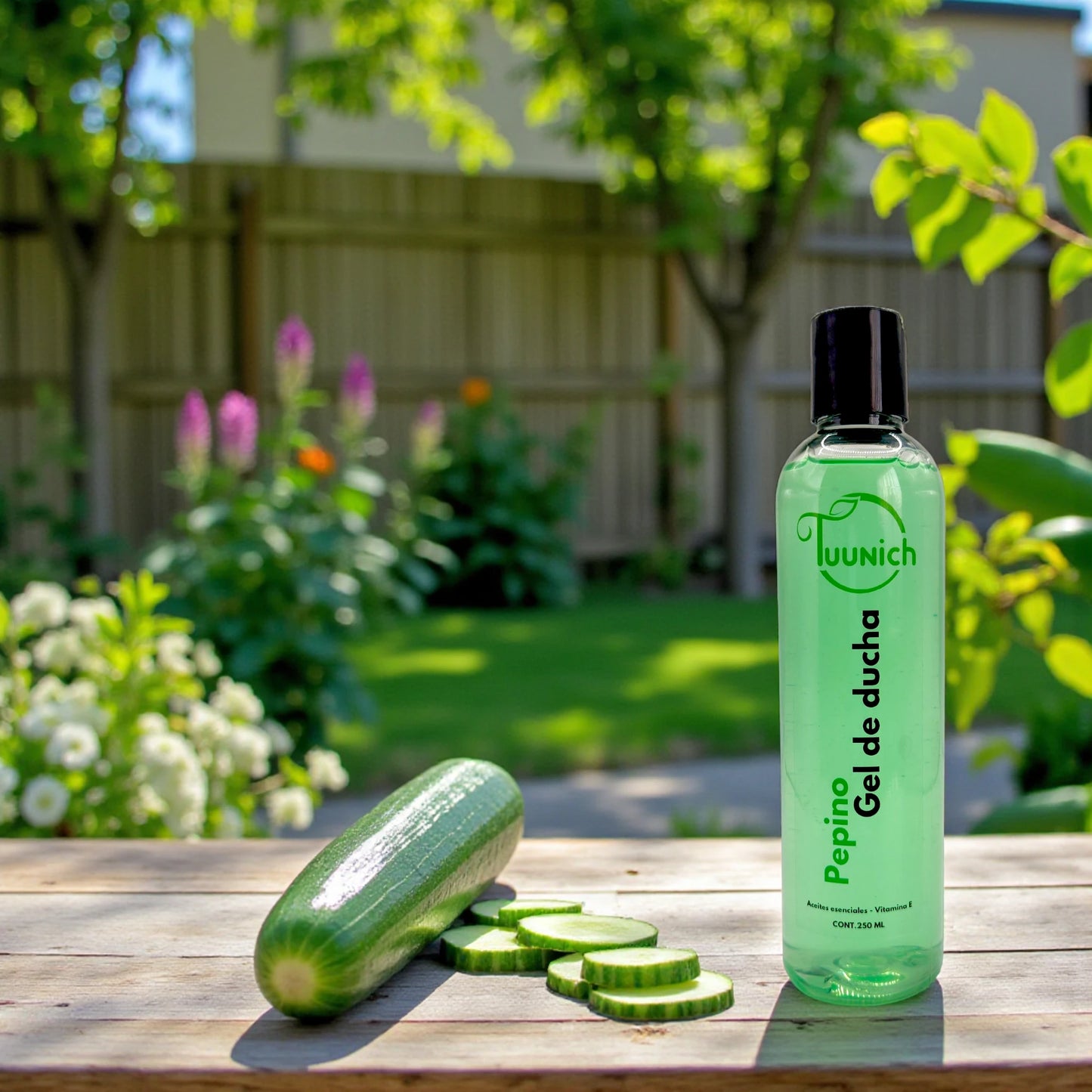 Gel de ducha de Pepino