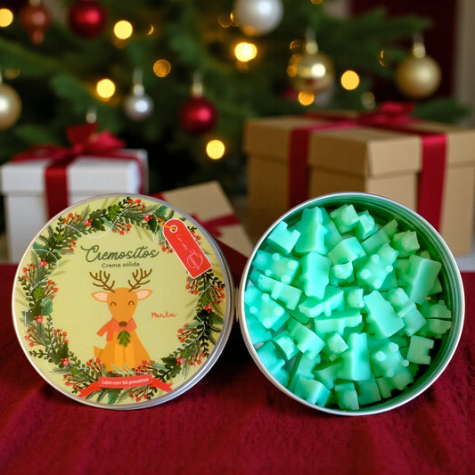 Cremositos Menta versión navideña