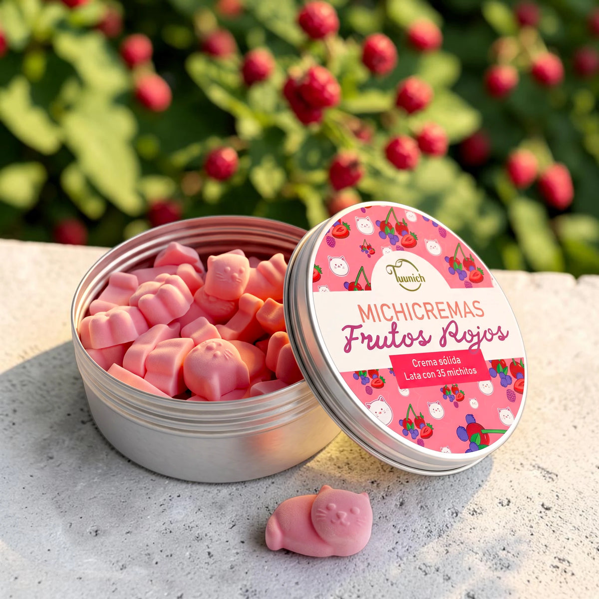 Michicremas Frutos rojos