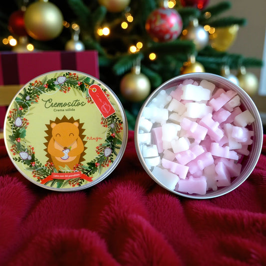 Cremositos Pitahaya versión navideña