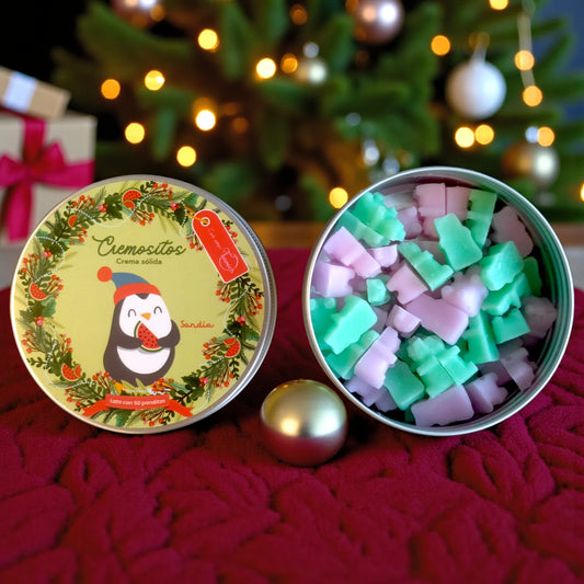 Cremositos Sandía versión navideña