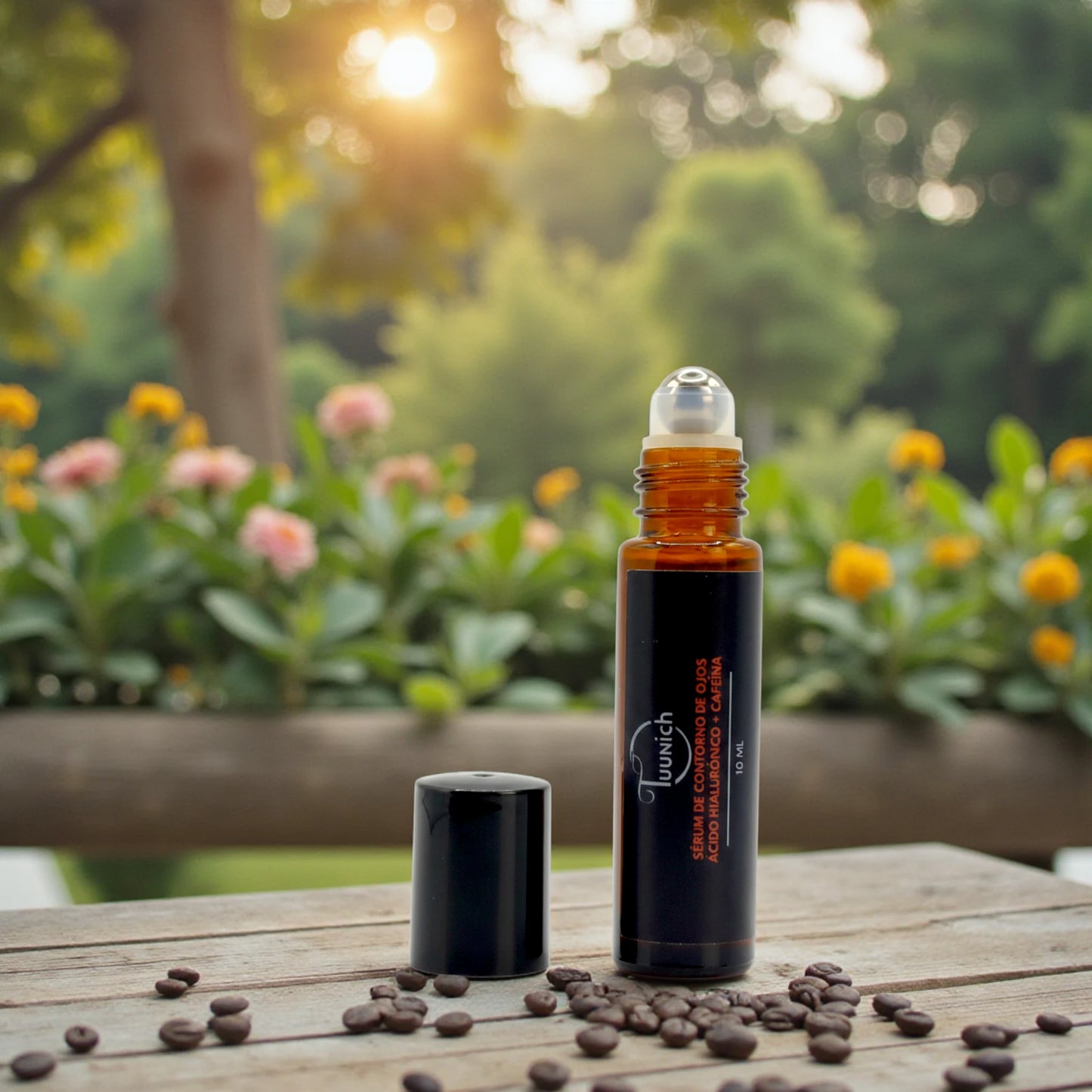 Sérum de cafeína para contorno de ojos