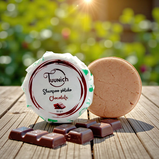 Shampoo sólido de Chocolate