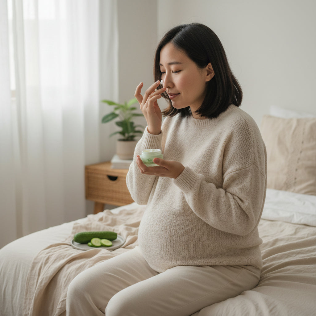 Contorno de ojos de pepino con ácido hialurónico