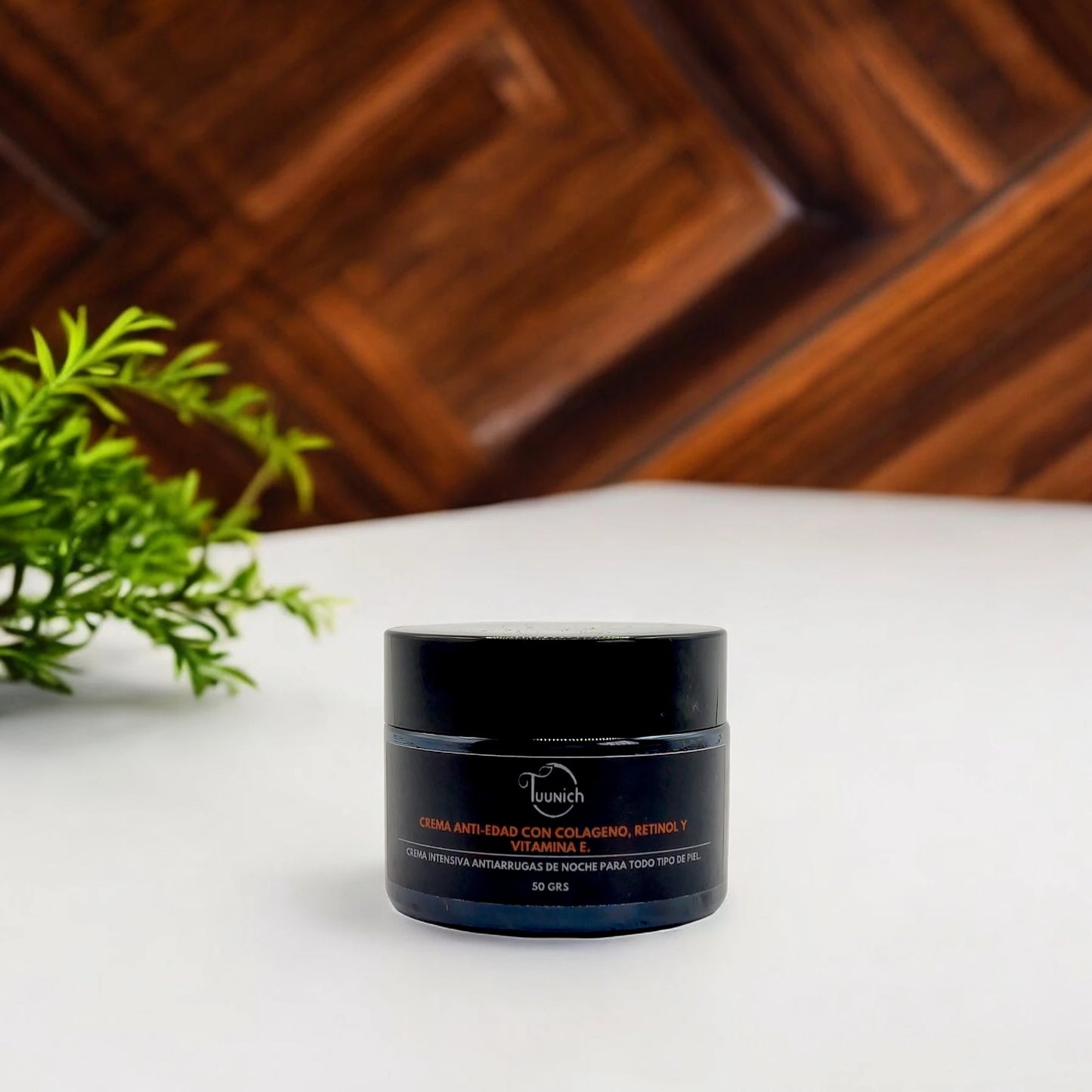 Crema de noche con colágeno y retinol