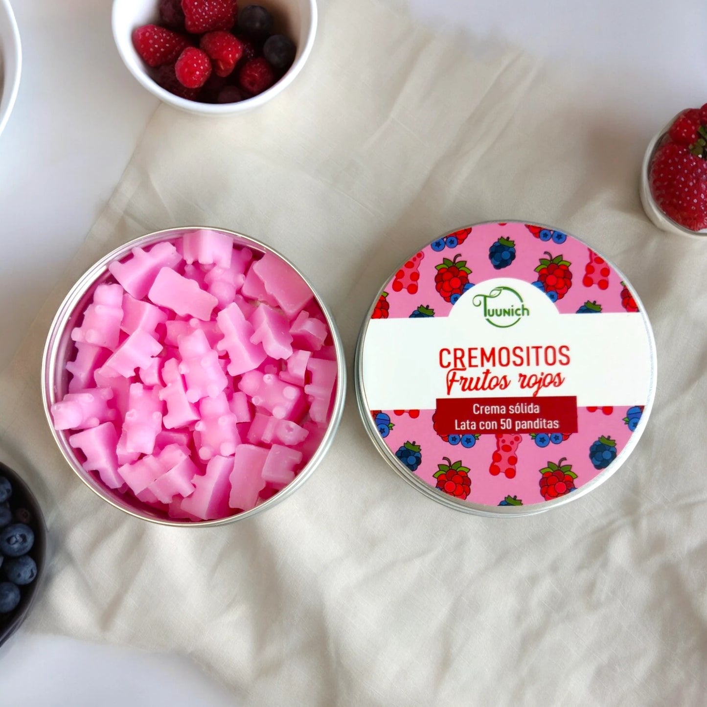 Cremositos Frutos rojos