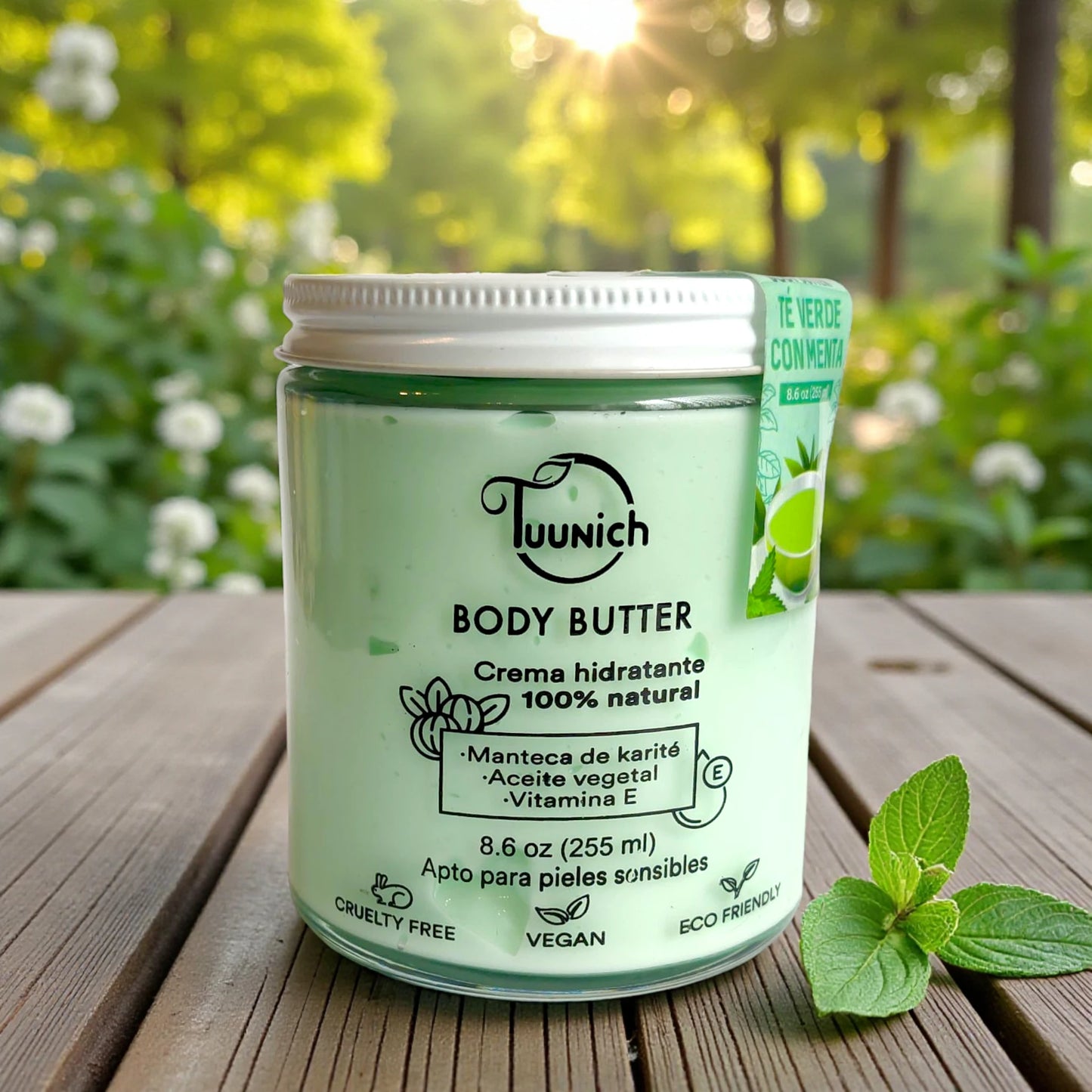 Body butter Té verde con menta