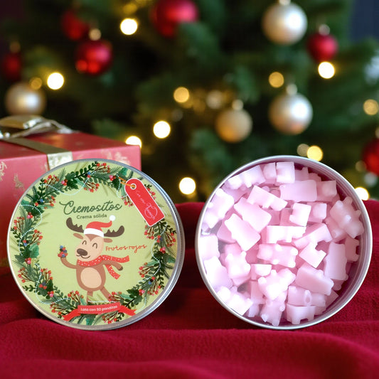 Cremositos Frutos rojos versión navideña
